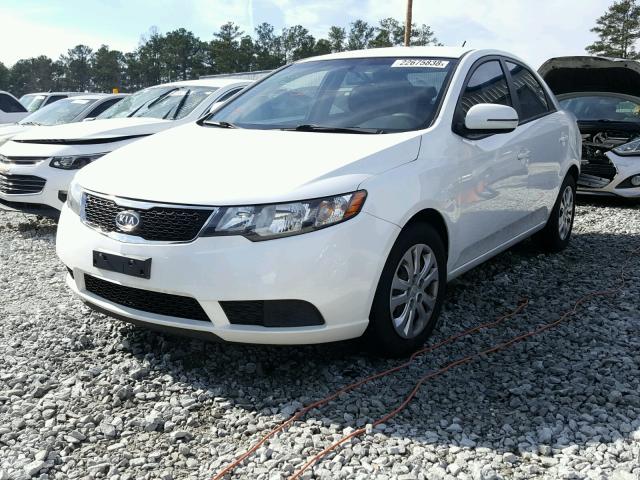 KNAFU4A20C5612533 - 2012 KIA FORTE EX WHITE photo 2