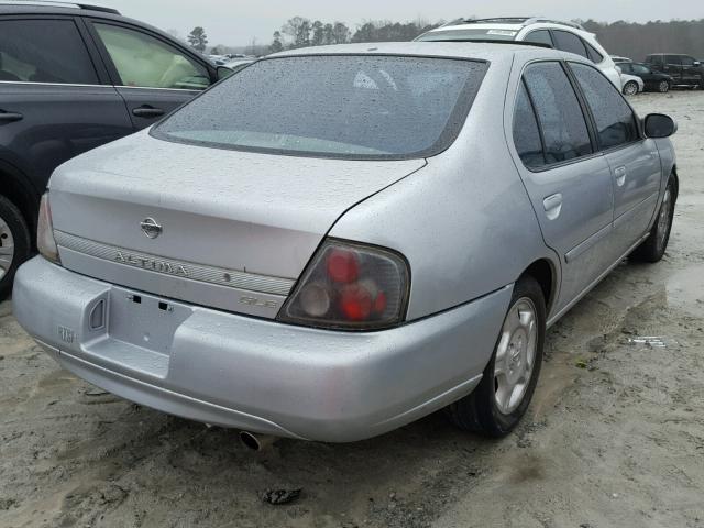 1N4DL01AX1C215570 - 2001 NISSAN ALTIMA GXE SILVER photo 4