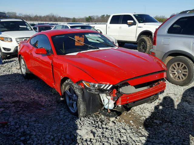 1FA6P8AM6H5301284 - 2017 FORD MUSTANG RED photo 1