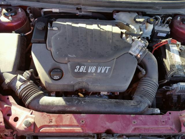 1G1ZK57768F251270 - 2008 CHEVROLET MALIBU LTZ წითელი ფოტო 7