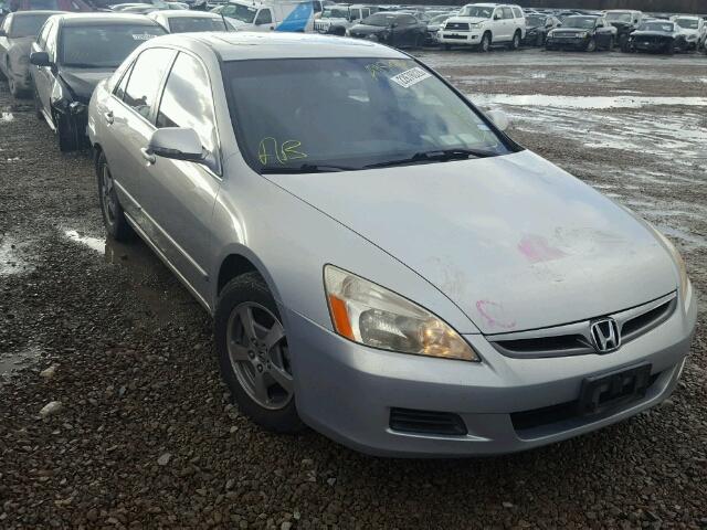 JHMCN36476C004028 - 2006 HONDA ACCORD HYB SILVER photo 1