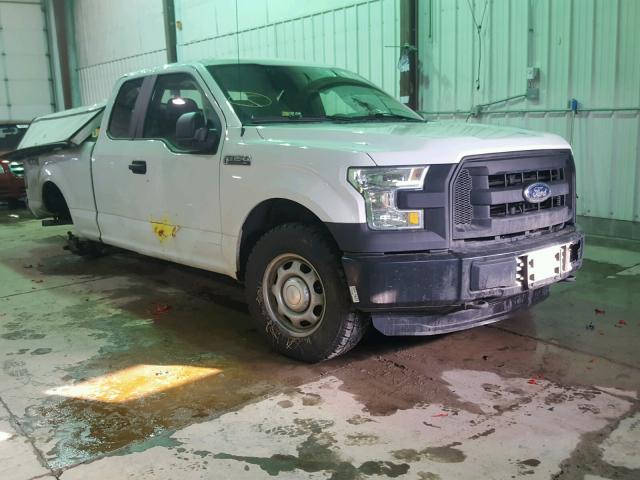 1FTEX1E81FFB07649 - 2015 FORD F150 SUPER WHITE photo 1