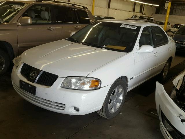 3N1CB51D05L551600 - 2005 NISSAN SENTRA 1.8 WHITE photo 2