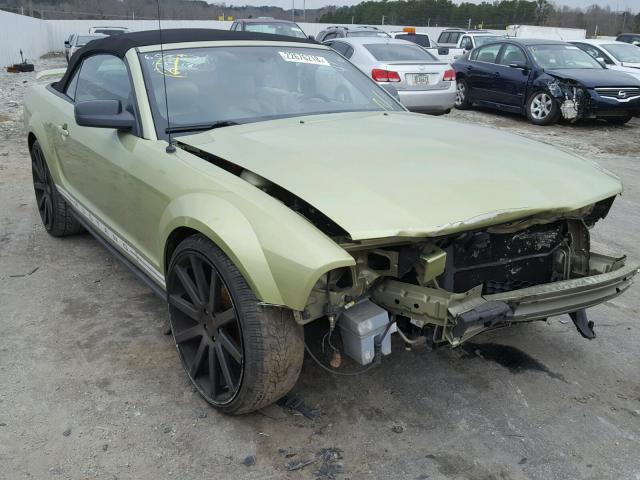 1ZVHT84N355231884 - 2005 FORD MUSTANG GREEN photo 10