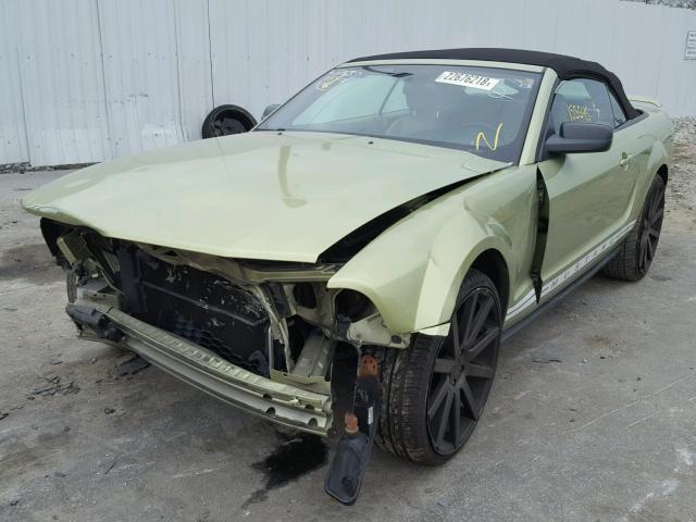 1ZVHT84N355231884 - 2005 FORD MUSTANG GREEN photo 9