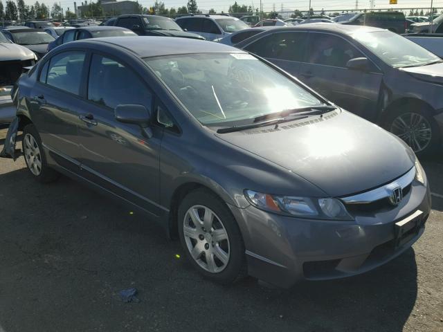 19XFA1F5XAE025559 - 2010 HONDA CIVIC LX GRAY photo 1