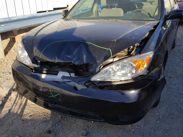 4T1BE32K14U328466 - 2004 TOYOTA CAMRY LE BLACK photo 9