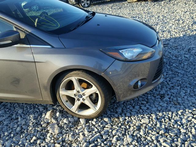 1FADP3N28DL104223 - 2013 FORD FOCUS TITA GRAY photo 9