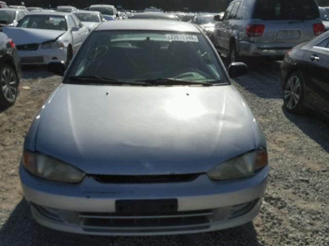 JA3AY11AX2U021555 - 2002 MITSUBISHI MIRAGE DE SILVER photo 9