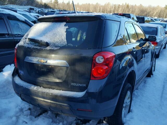 2GNFLCEK0D6280701 - 2013 CHEVROLET EQUINOX LS BLACK photo 4