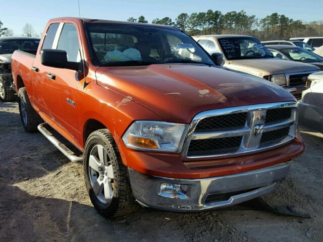 1D3HB18P09S748227 - 2009 DODGE RAM 1500 RED photo 1