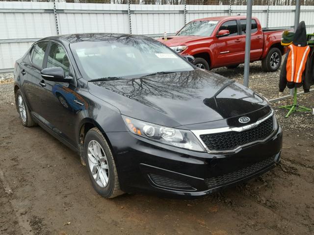 KNAGM4A71B5135819 - 2011 KIA OPTIMA LX BLACK photo 1