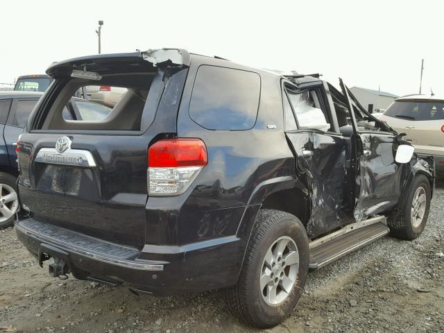 JTEZU5JR6B5027727 - 2011 TOYOTA 4RUNNER SR BLACK photo 4