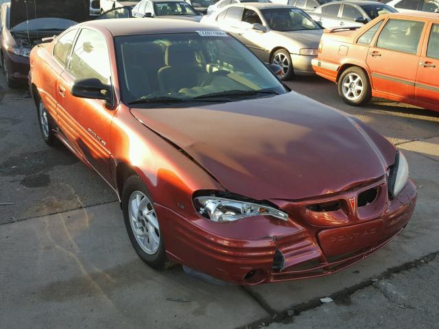 1G2NF12E11M577234 - 2001 PONTIAC GRAND AM S BURGUNDY photo 1