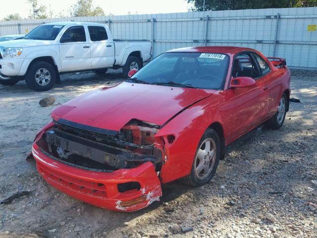 JT2ST87F8P0131060 - 1993 TOYOTA CELICA GT RED photo 2