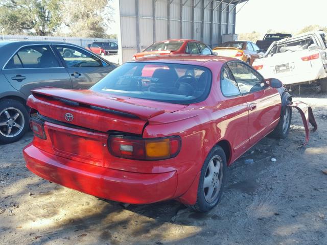 JT2ST87F8P0131060 - 1993 TOYOTA CELICA GT RED photo 4