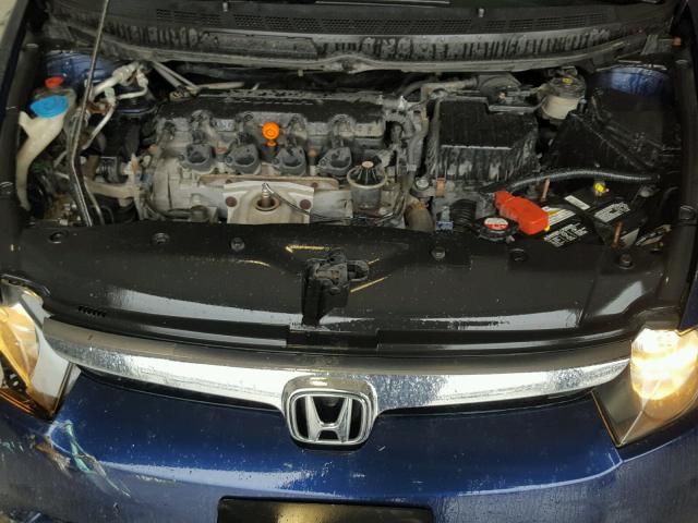 1HGFA16806L100750 - 2006 HONDA CIVIC EX ლურჯი ფოტო 7