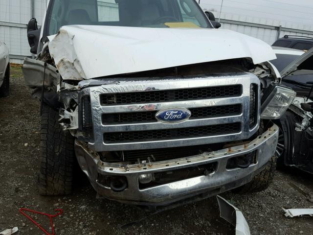 1FTSW21P56EA82589 - 2006 FORD F250 SUPER WHITE photo 7