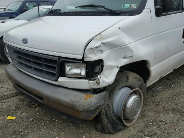 1FTNE24272HB09123 - 2002 FORD ECONOLINE WHITE photo 9