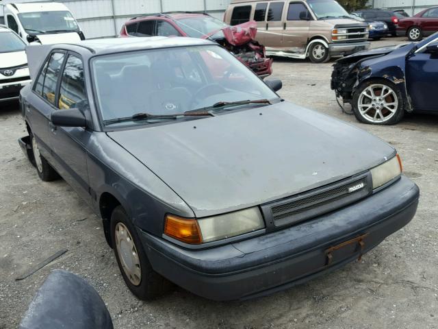 JM1BG2243N0407611 - 1992 MAZDA PROTEGE DX GRAY photo 1