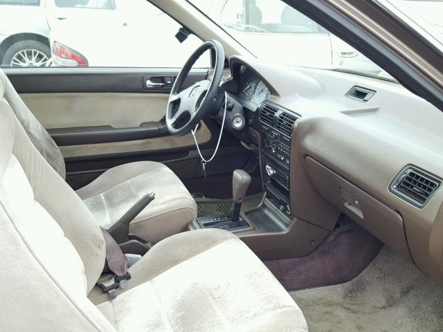 1HGCB725XLA003870 - 1990 HONDA ACCORD LX BROWN photo 5