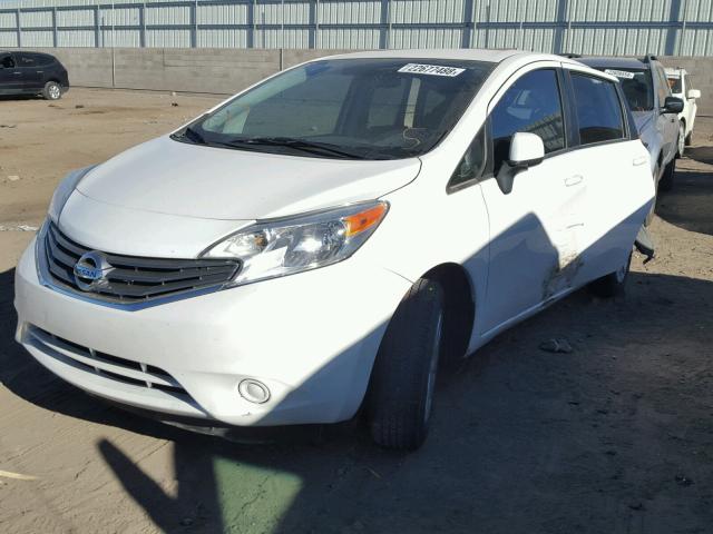 3N1CE2CP3EL397364 - 2014 NISSAN VERSA NOTE WHITE photo 2