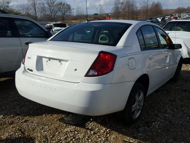 1G8AJ55F57Z150729 - 2007 SATURN ION LEVEL WHITE photo 4