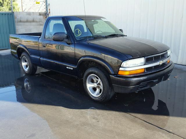 1GCCS14591K143506 - 2001 CHEVROLET S TRUCK S1 BLACK photo 1