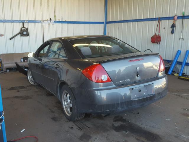 1G2ZF55BX64205019 - 2006 PONTIAC G6 SE GRAY photo 3