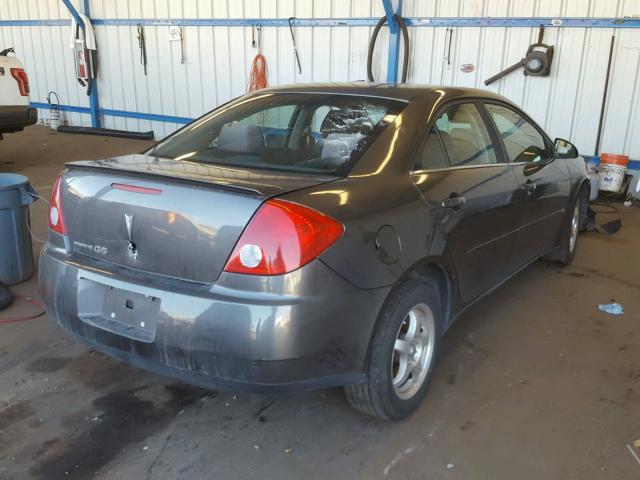 1G2ZF55BX64205019 - 2006 PONTIAC G6 SE GRAY photo 4