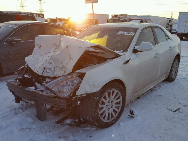 1G6DG5E54C0148612 - 2012 CADILLAC CTS LUXURY WHITE photo 2