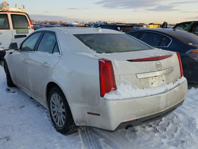 1G6DG5E54C0148612 - 2012 CADILLAC CTS LUXURY WHITE photo 3