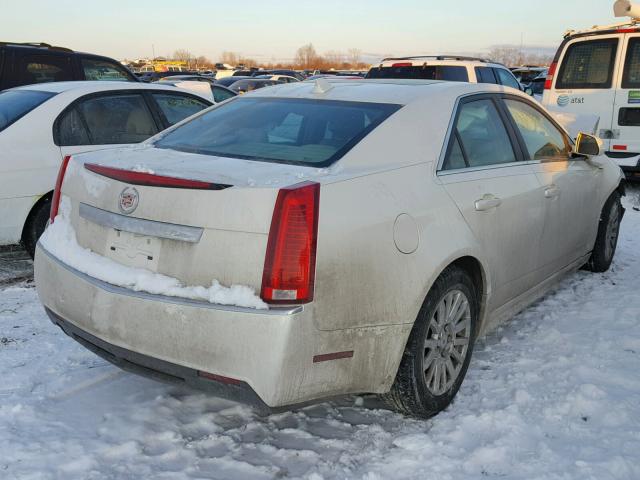 1G6DG5E54C0148612 - 2012 CADILLAC CTS LUXURY WHITE photo 4