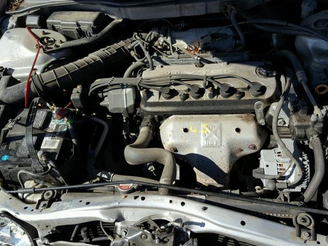 1HGCG55642A047503 - 2002 HONDA ACCORD EX SILVER photo 7