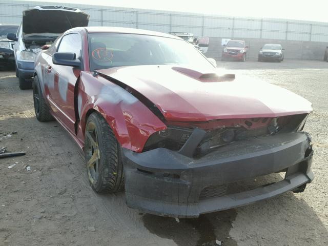 1ZVHT82H085101384 - 2008 FORD MUSTANG GT RED photo 1