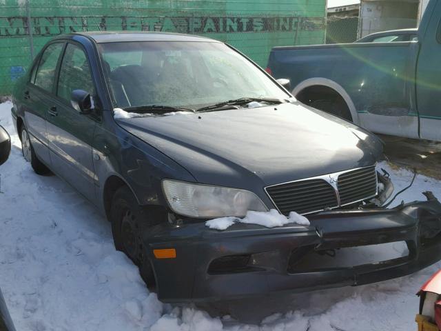 JA3AJ26E32U030636 - 2002 MITSUBISHI LANCER ES GRAY photo 1