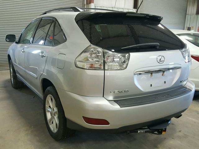 2T2HK31U09C124364 - 2009 LEXUS RX 350 SILVER photo 3