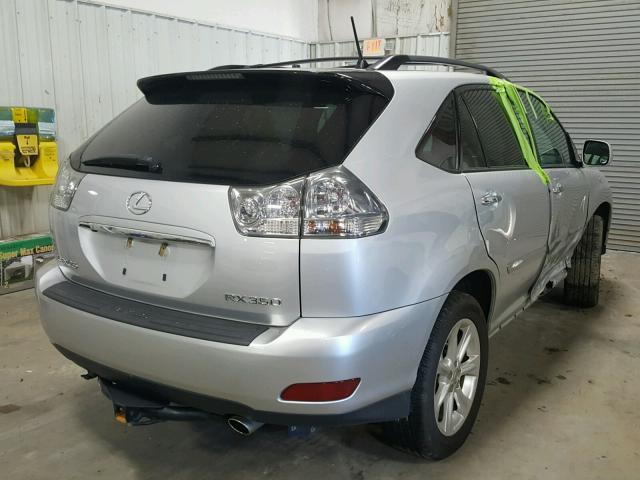 2T2HK31U09C124364 - 2009 LEXUS RX 350 SILVER photo 4