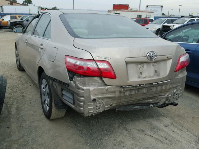 4T1BE46K79U861719 - 2009 TOYOTA CAMRY BASE GOLD photo 3
