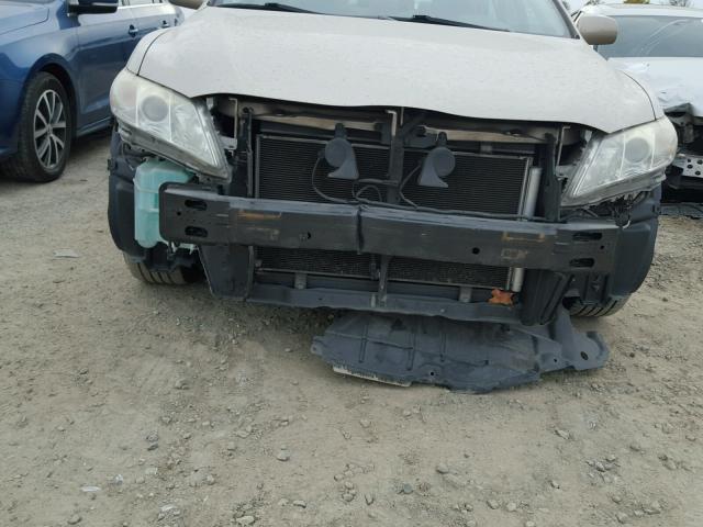 4T1BE46K79U861719 - 2009 TOYOTA CAMRY BASE GOLD photo 9