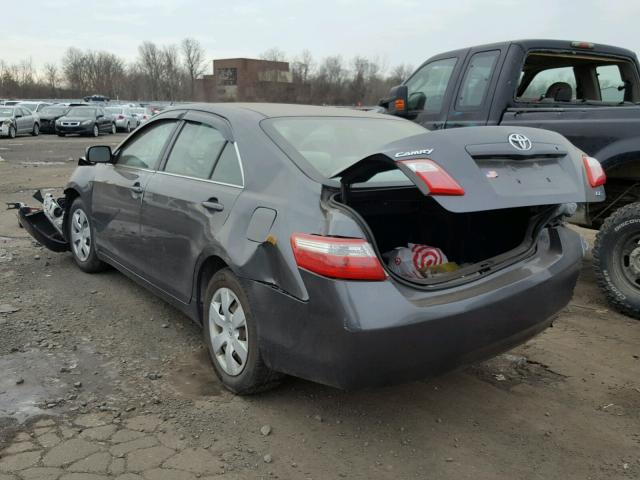 4T1BE46K58U760578 - 2008 TOYOTA CAMRY CE GRAY photo 3