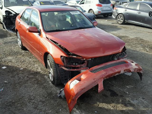 JTHBD182910015380 - 2001 LEXUS IS 300 ORANGE photo 1