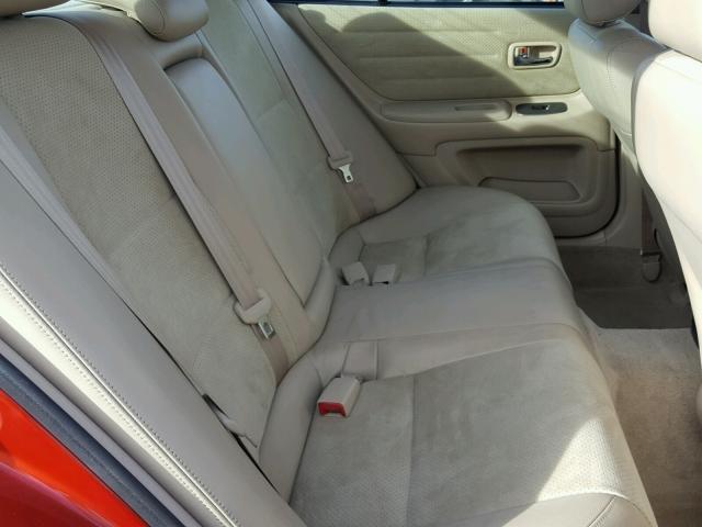 JTHBD182910015380 - 2001 LEXUS IS 300 ORANGE photo 6