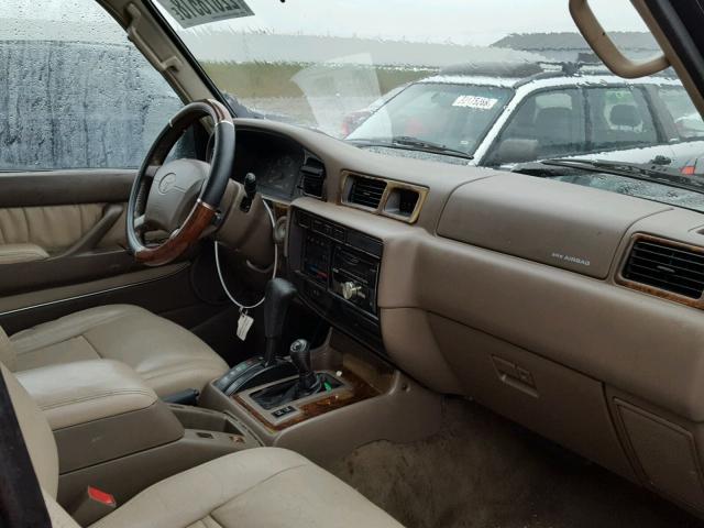 JT3HJ85J3T0136227 - 1996 TOYOTA LAND CRUIS BLACK photo 5