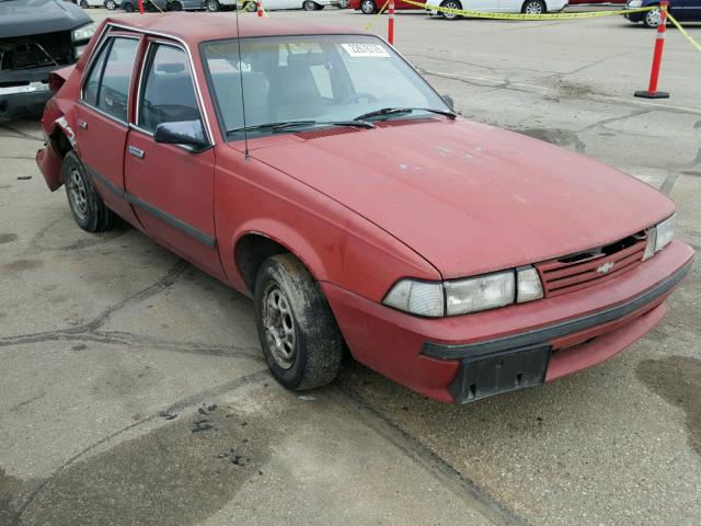 1G1JC5112KJ162394 - 1989 CHEVROLET CAVALIER RED photo 1