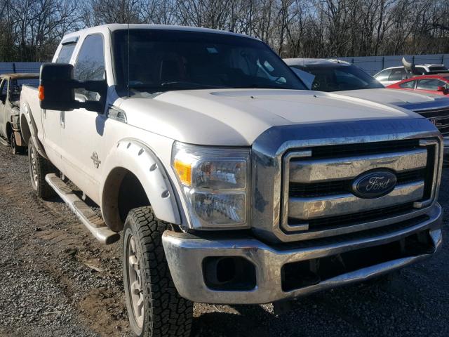 1FT7W2BT5EEB24582 - 2014 FORD F250 SUPER WHITE photo 1