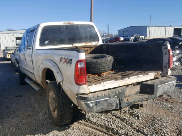 1FT7W2BT5EEB24582 - 2014 FORD F250 SUPER WHITE photo 3