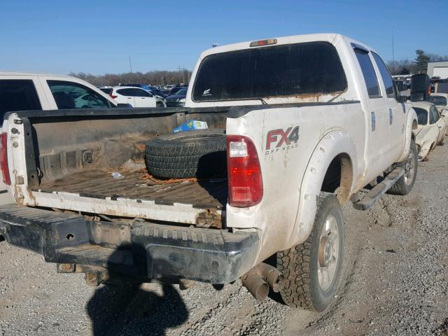 1FT7W2BT5EEB24582 - 2014 FORD F250 SUPER WHITE photo 4