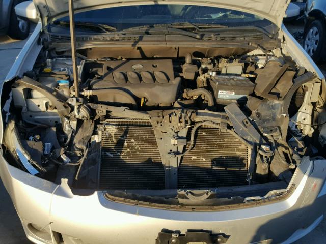 3N1AB61E29L612800 - 2009 NISSAN SENTRA 2.0 SILVER photo 7