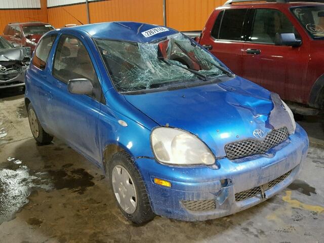 JTDJT123240064507 - 2004 TOYOTA ECHO BLUE photo 1